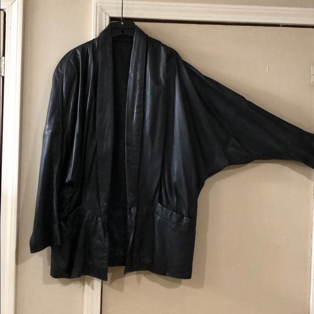 Leather jacket